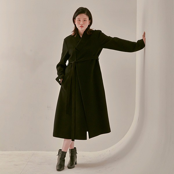 여성 소창의 맥시코트 [블랙]S만 남음 한복로브 한복코트 한복두루마기