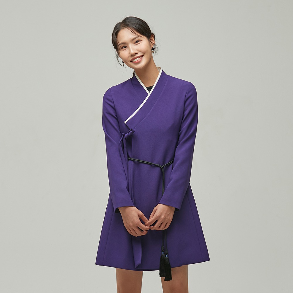 여성 두루마기 재킷 [보라] 배우 김가연 착용